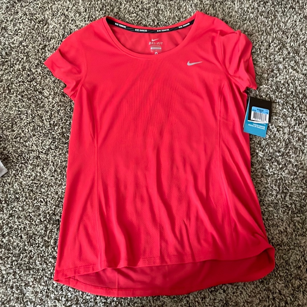 Nike Orange/Red Women’s Dri-Fit Shirt